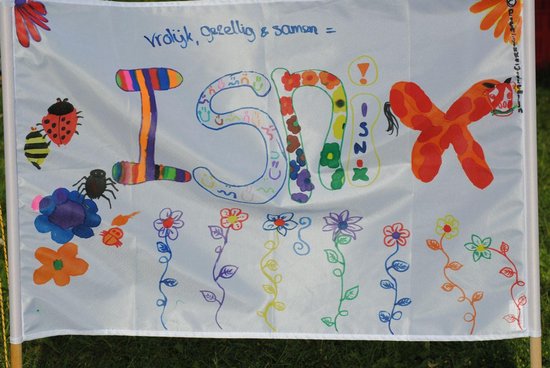 Spandoek wit 60x180cm