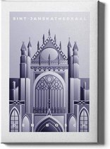 Walljar - Sint-Janskathedraal - Muurdecoratie - Poster