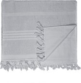 Hamam Terry Handdoek, Hamamdoek, Spahanddoek, Saunadoek | 100 x 165 cm | Donker grijs - The One Towelling