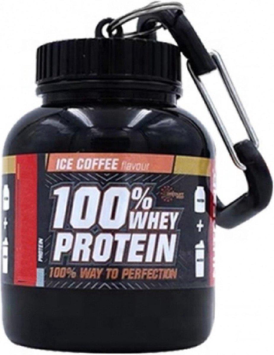 Whey keychain - Draagbare Whey houder - Whey Isolaat - Eitwitten