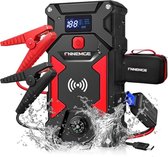 Topquality jumpstarter FNNEMGE Auto Starthulp Powerbank Jump starter 2000A Piekstroom 21800 mAh (voor 8.0L benzinemotor of 6.5L dieselmotor) Draagbare Autoaccu starter 12 V, met US