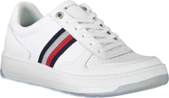 Tommy Hilfiger High Top Trainer Blauw Microglitter - Sneakers Schoenen -  Awesome Shoes