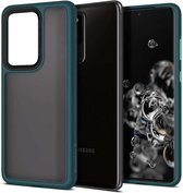 Spigen - Samsung Galaxy S20 Ultra - Cyrill Color Brick Hoesje - Groen