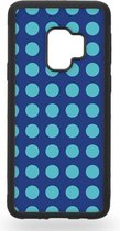 Blue polka dot Telefoonhoesje - Samsung Galaxy S9