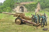 1:72 Italeri 7082 15 cm Field Howitzer / 10,5 cm Field Gun Plastic Modelbouwpakket