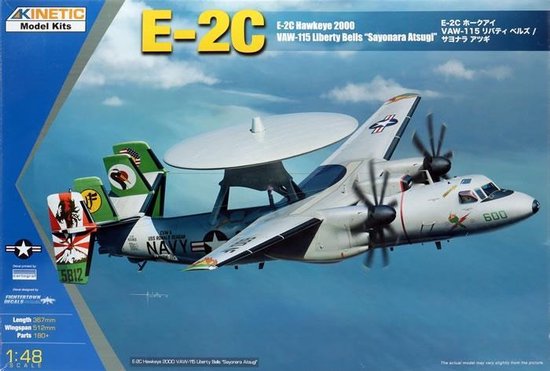 Kinetic - 1/48 E-2c Hawkeye 2000(3/20) * - KIN48066