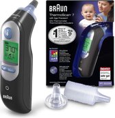 Braun ThermoScan 7 IRT 6520 Black Edition - Lichaamsthermometer