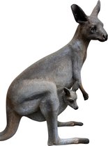 kangoeroe polyester decoratie hoog 91 cm