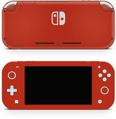 Nintendo Switch Lite Skin Mat Rood  - 3M Wrap Sticker