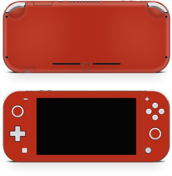 Nintendo Switch Lite Skin Rouge Mat - Autocollant Wrap 3M | bol