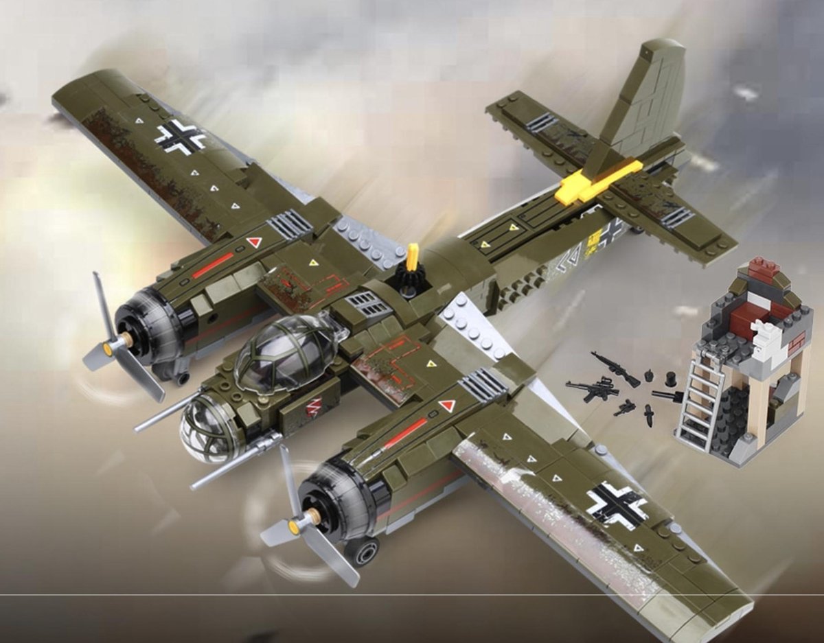 Junkers JU 88 Bomber Airplane Soldier Building Kit for Lego® - Avion -  Guerre - Armée... | bol.com