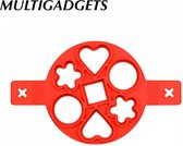 MULTIGADGETS / Omelet, Poffertjes bakvorm / 7 in 1/  Verschilende vormen/ Perfecte Bakvorm/ Keuken accesoires