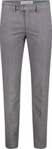 MAC - Lennox Chino Herringbone Grijs Blauw - Slim-fit - Chino Heren maat W 33 - L 32