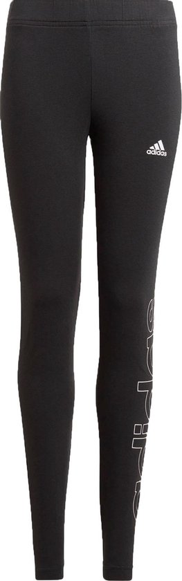 Leggings de sport adidas - Taille 164 - Filles - Noir/Blanc
