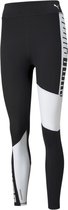Puma Sportlegging - Maat M  - Vrouwen - zwart/wit