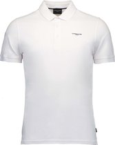 Cavallaro Napoli - Heren Polo - Basic - Wit - Maat XL
