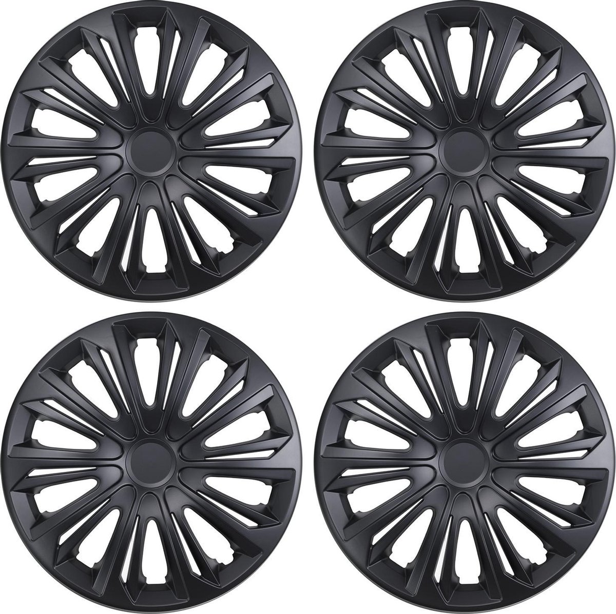  4x Enjoliveurs de roue noir rose 14 STRONG de NRM