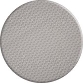 MixMamas Rond Tafelkleed Gecoat - Ø 140 cm - Kubussen - Beige/Wit