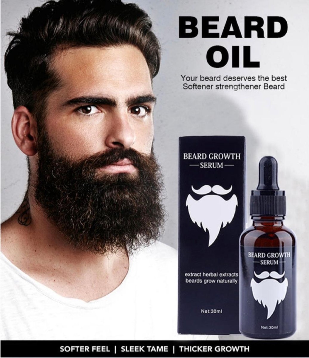 MÔOYAM Beard Growth Serum Remède pour la croissance de la barbe Pousse de la Soin...