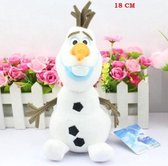 Disney Frozen Olaf Knuffel - Elsa Knuffel - Pluche - Zachte Knuffel - Speelgoed - Sneeuwpop Knuffel - 18 cm