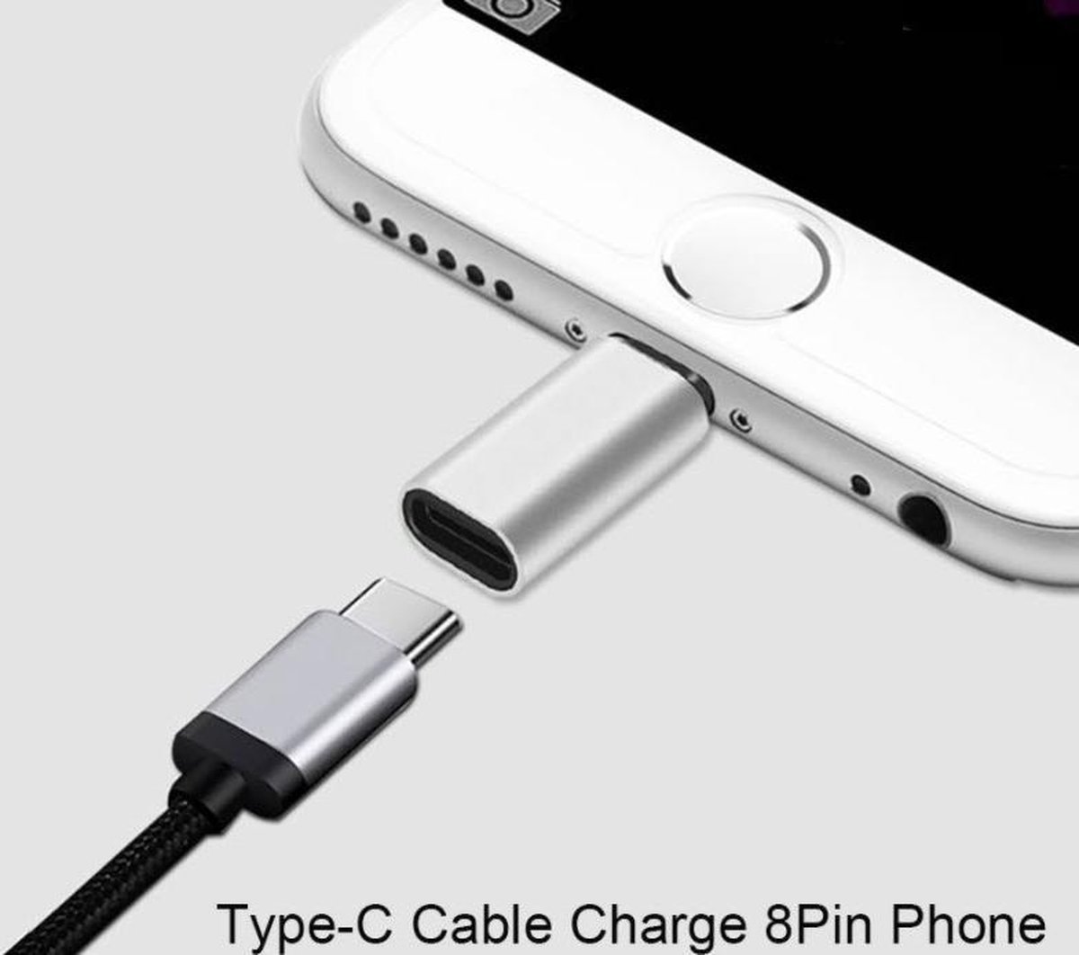 USB C naar Lightning Adapter