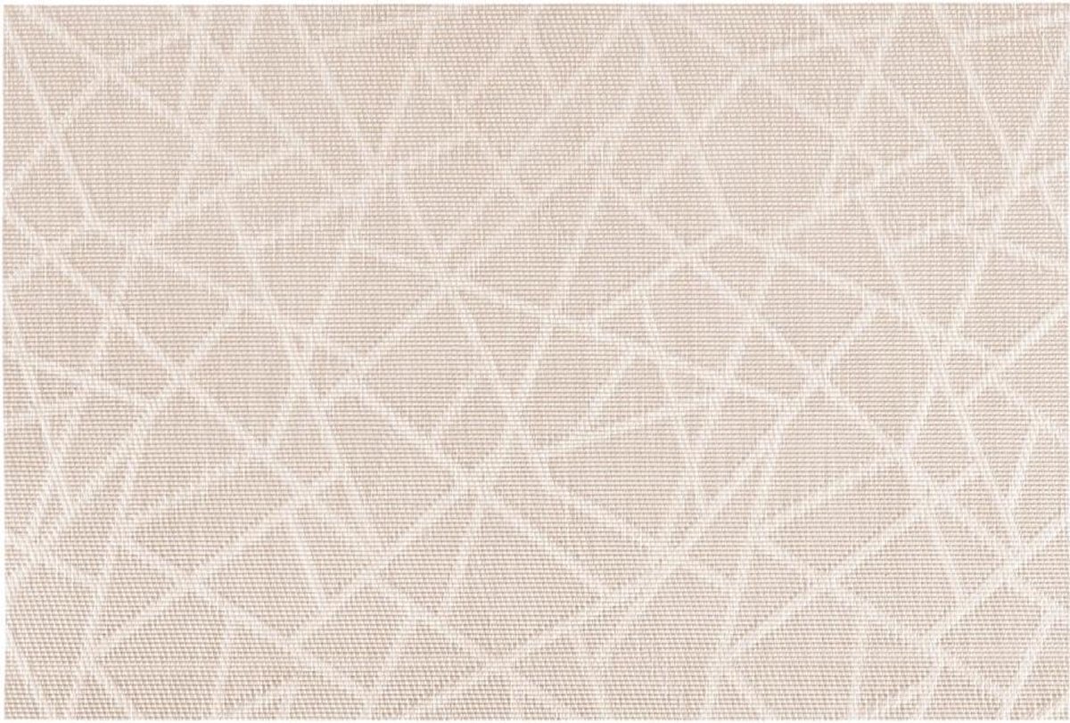 Secret de Gourmet Placemat set van 4 - Onderlegger - 45 x 30 cm - Beige