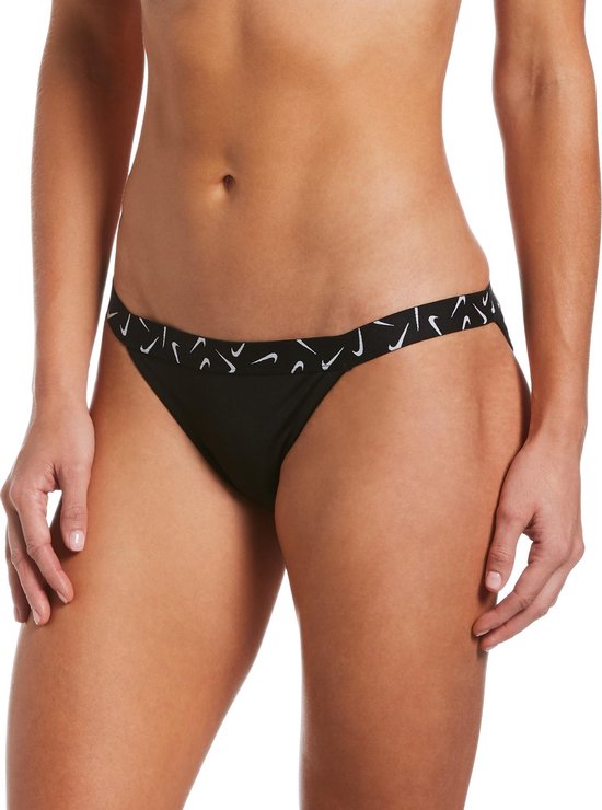Nike Swim BANDED Bikinibroekje - Zwart - Vrouwen - Maat S
