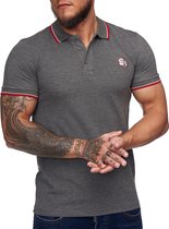 Poloshirt - heren - Antraciet - 1403