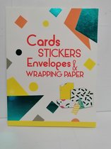 Stickers en Envelopjes Wrapping papier - stickerboek -