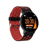 Bluetooth 119 Plus Sports Smartwatch - Bloeddruk - Smartwatch voor Mannen en Vrouwen - Sports Tracker - Rood