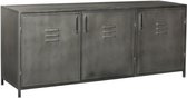 Duverger® Metal - Dressoir - staal - 3 deuren - 2 leggers - locker type
