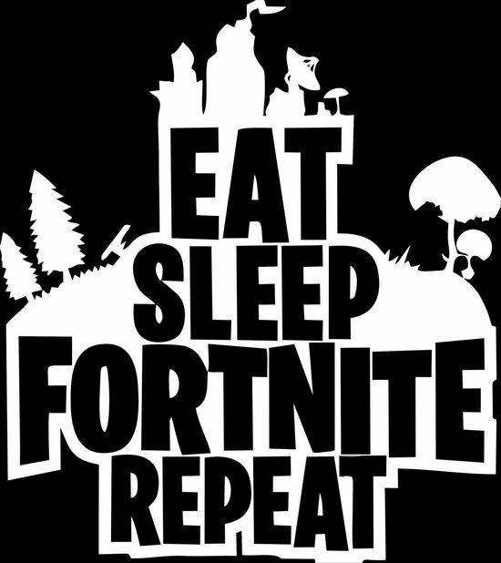 eat sleep fortnite repeat backpack