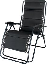 Eurotrail Relax stoel Tarente - 3D mesh - Zwart