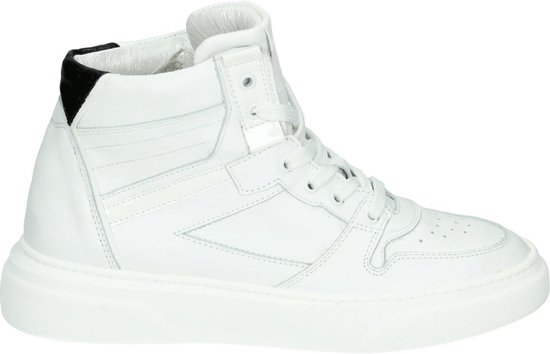 Hip D1450 - Volwassenen Half-hoge schoenen - Kleur: Wit/beige - Maat: 38 |  bol.com