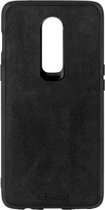 OnePlus 6 Alcantara Case 2020 - Zwart