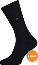 Tommy Hilfiger True America Socks (2-pack) - herensokken katoen - blauw - Maat: 39-42