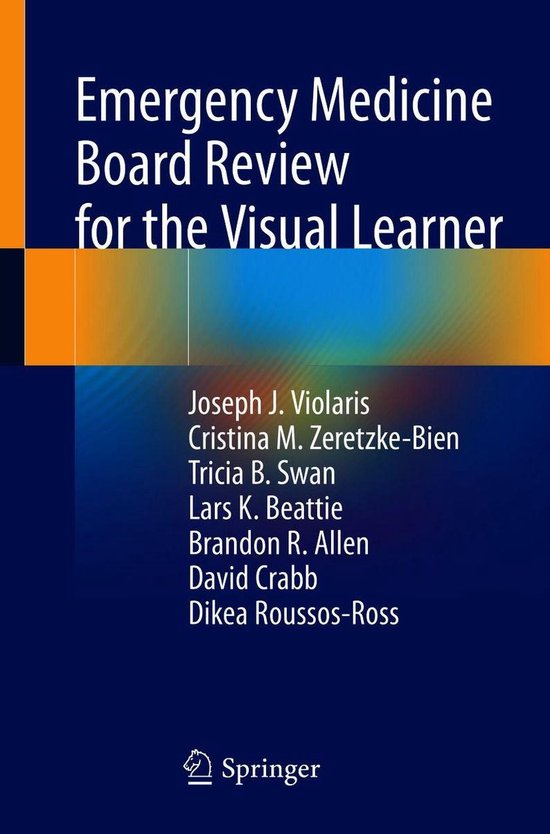Emergency Medicine Board Review for the Visual Learner - cover