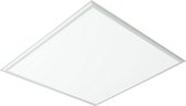 LED Paneel - Nicron Viska - 60x60 Warm Wit 3000K - 36W Inbouw Vierkant - Mat Wit - Aluminium