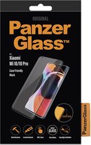 PanzerGlass Case Friendly Gehard Glas Screenprotector Geschikt voor Xiaomi Mi 10 (Pro) - Zwart