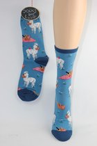 Dames sokken Socksmith picknick lama vrouw
