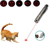 Laserpen Kat Kattenspeeltjes Kattenspeelgoed Laserlampje Laserpointer - USB Oplaadbaar - 7 in 1 - MESC®