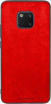 Huawei Mate 20 Pro Alcantara Case 2020 - Rood