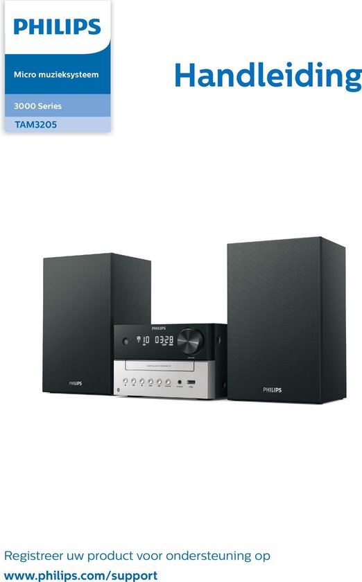 Philips TAM3205/12 Micromuzieksysteem Zwart/Zilver | bol.com