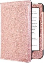 Hoesjes Boetiek - Premium Sleepcover voor Kobo Clara HD - Roze Sparkle