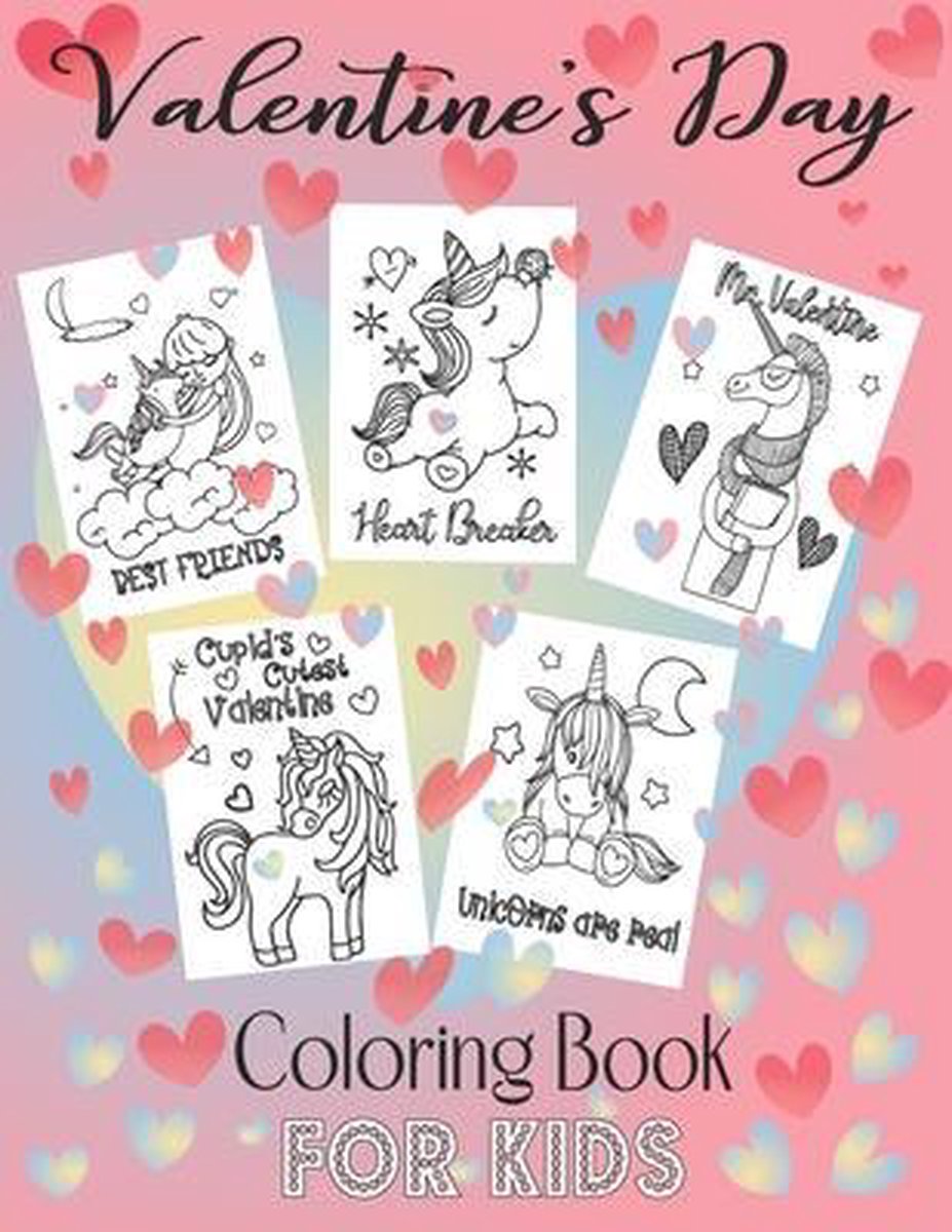 Valentine's Day Coloring Book For Kids van Horizonink Publishing