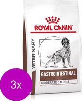 Royal Canin Veterinary Diet Gastro Intestinal Moderate Calorie - Hondenvoer - 3 x 2 kg