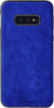 Samsung Galaxy S10E Alcantara Case 2020 - Blauw