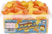 Snoep-SweetZone Orange & Lemon Slices -Halal