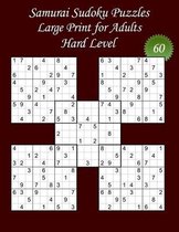 Samurai Sudoku - Hard Level- Samurai Sudoku Puzzles - Large Print for Adults - Hard Level - N°60