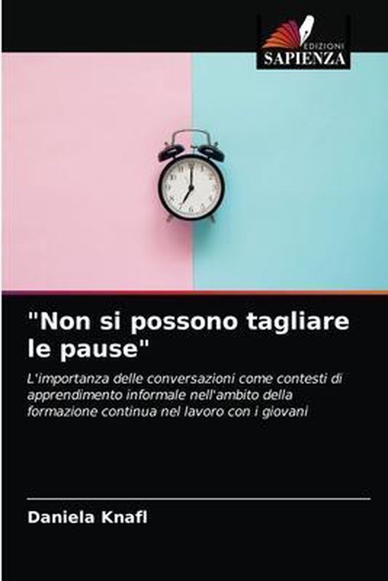 "Non si possono tagliare le pause" - cover